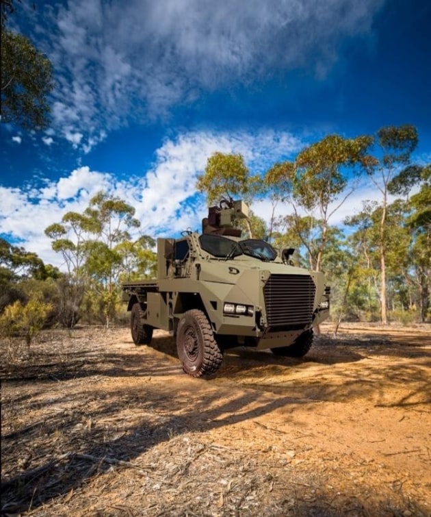 Thales Australia&rsquo;s Mulga Bushmaster.

Credit: Thales Australia