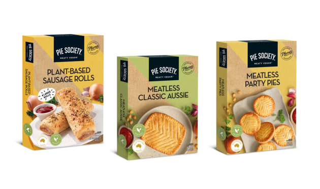 There are seven varieties in the Pie Society range, made from a variety of fresh and healthy ingredients.
