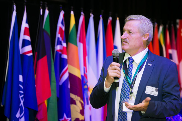 WPO President Pierre Pienaar: re-elected for a second term.