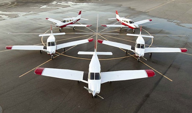 Piper's PA-28 Archer III has become the company's primary trainer product. (Piper Aircraft)