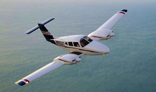 Piper's PA-44 Seminole twin trainer was first introduced in 1978. (Piper Aircraft)