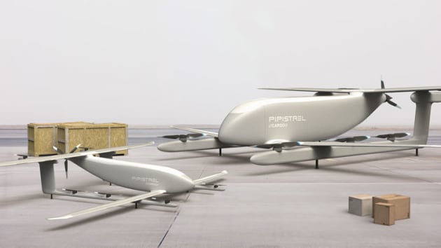 Pipistrel's Nuuva UAV cargo system is set to challenge the helicopter freight industry. (Pipistrel)