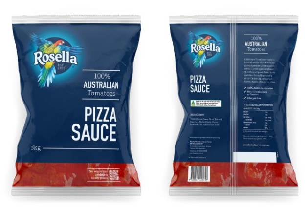 Rosella's new foodservice range.