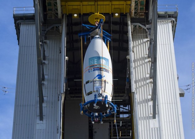 Pl&eacute;iades Neo 4, the second satellite of the Pl&eacute;iades Neo Earth observation constellation, was successfully launched by Arianespace&rsquo;s European launcher Vega. (ESA/CNES/Arianespace)