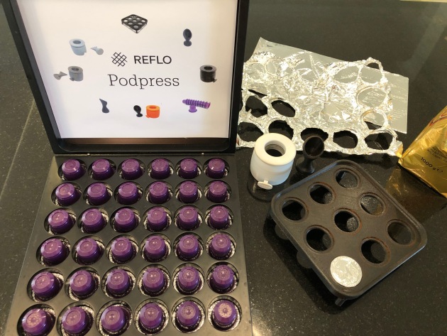 PodPress Capsule System (REFLO): PIDA Beverage and Sustainable Packaging Award finalist.