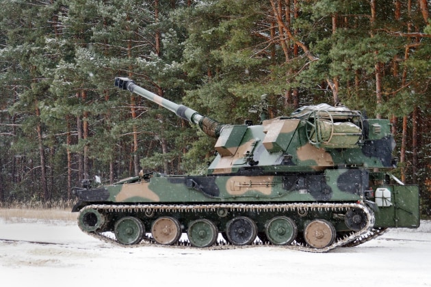 International variants of the Huntsman are already in service with several European nations. (Hanwha Defense Australia)
