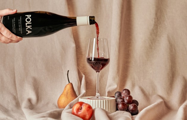 Polka's De-Alc Red offers an experience similar to a Malbec, Merlot or Gamay.