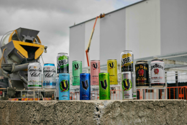 The RTD portfolio that will be made at Suntory Oceania's Ipswich factory.