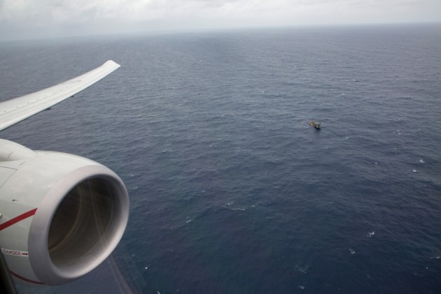 An Australian P8-A Poseidon tracking a ship off the north coast.
Defence