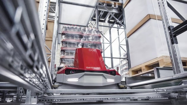 Swisslog&rsquo;s PowerStore high-density pallet shuttle system is ideally suited to warehouses that require high throughput of a lower number of unique items.
Source: Swisslog
