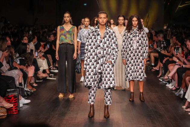 PayPal Melbourne Fashion Festival 2022 - First Nations Runway. Picture by Lucas Dawson Photography