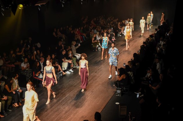 PayPal Melbourne Fashion Festival 2022 - First Nations Runway. Picture by Lucas Dawson Photography