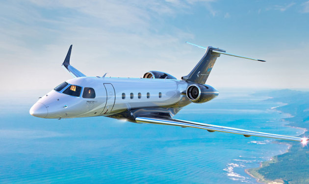 AeroData designs software systems compatible with a range of business aircraft including Embraers. (Embraer Executive Jets)