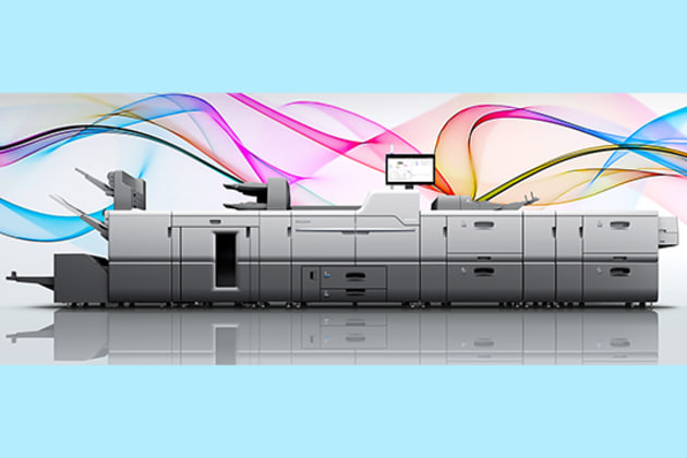 Accessible and practical in-house embellishment: The Ricoh Pro C7500 with fifth colour station capabilities