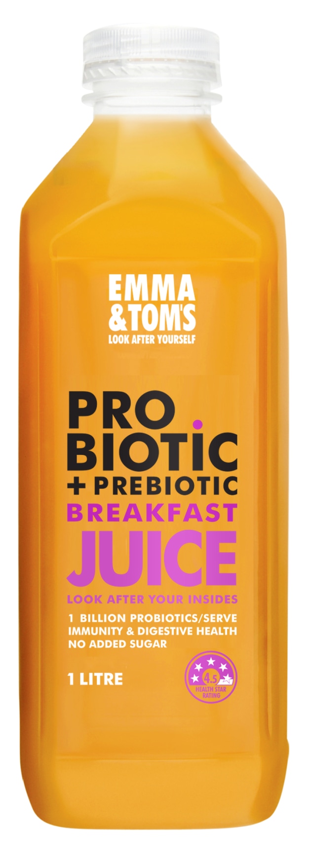 Emma & Tom use Chr. Hansen LC-431 in its probiotic juices.