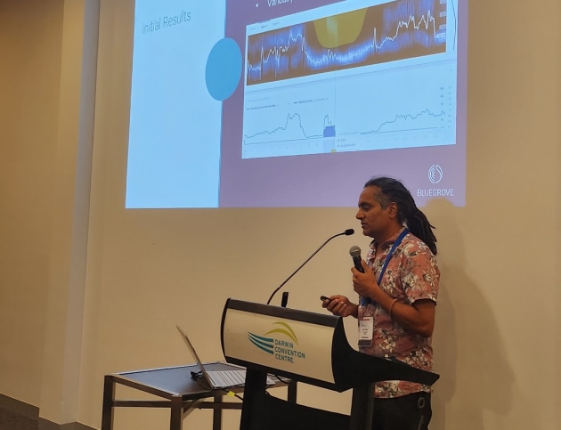 Professor Kadri presented his research at the World Aquaculture Conference 2023 which was held in Darwin.