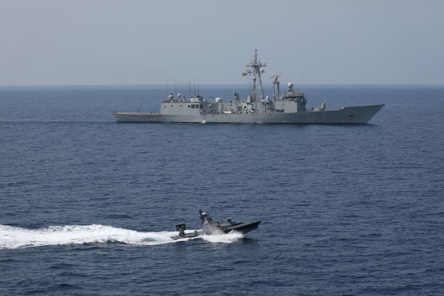 The USV successfully defended a NATO ship against a swarm attack.
Rafael