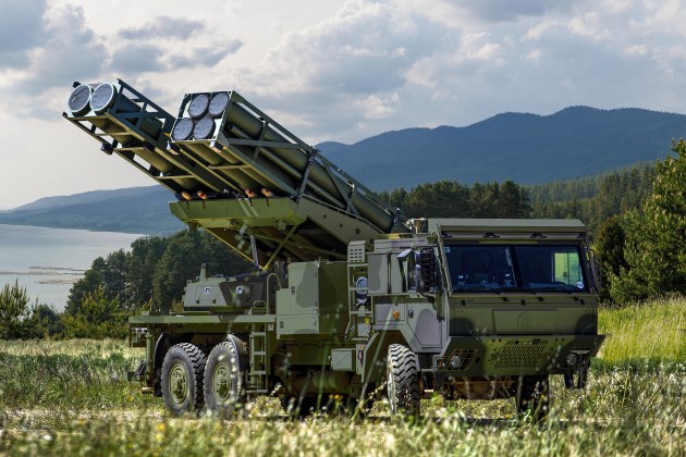Elbit Systems has announced that it was awarded a contract valued at approximately US $235 million to supply Extra-MR rockets and Precise & Universal Launching System rocket artillery systems to a European customer.

Credit: Elbit Systems