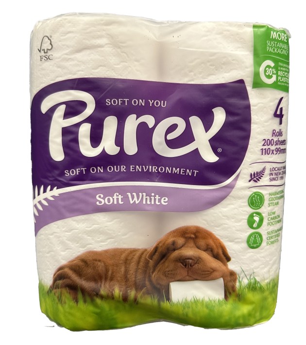 PIDA 2024 finalist Sustainable Packaging Design &ndash; Purex: Essity New Zealand, supplied by TC Transcontinental New Zealand