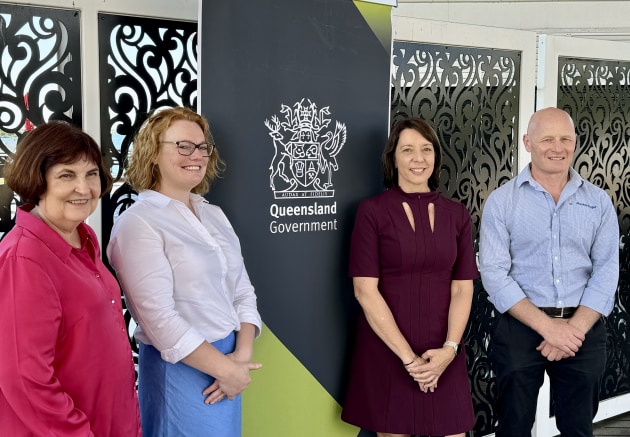 L-R: Mrs. Julieanne Gilbert, Member for Mackay and Assistant Minister for State Development, Infrastructure, Industrial Relations and Racing;
Michele Stansfield, Co-founder and CEO, Cauldron Ferm;
Belinda Hassen, Candidate for Mackay; and Robin Stinson, Chief Financial Officer, Mackay Sugar, representing the Australian Sugar Milling Council.
Source: Cauldron Ferm