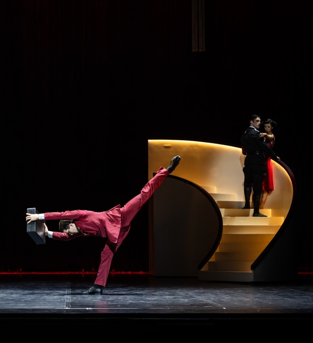 Luke Dimattina as Pierre Wertheimer. Photo by David Kelly.