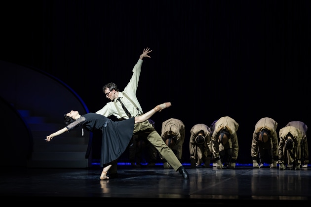 Yoshida as Coco with Joshua Ostermann as Igor Stravinsky. Photo by David Kelly.