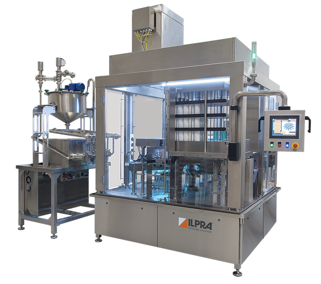 The Ilpra R12 filling and dosing machine.