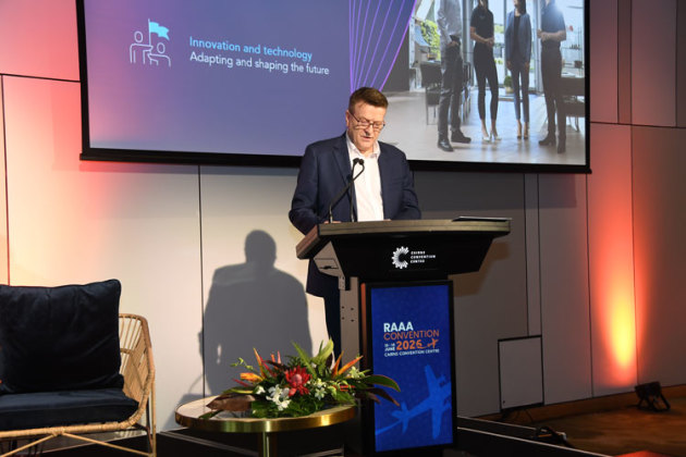 Airservices Australia CEO Rob Sharp.
