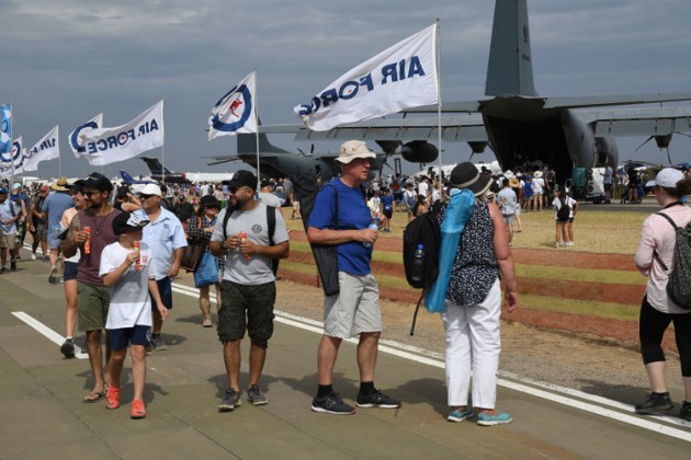 The Australian International Airshow has always been a good showcase opportunity for the RAAF, and the cancelation of the 2021 air show has deprived them of a marquee event in their centenary year. (Steve Hitchen)