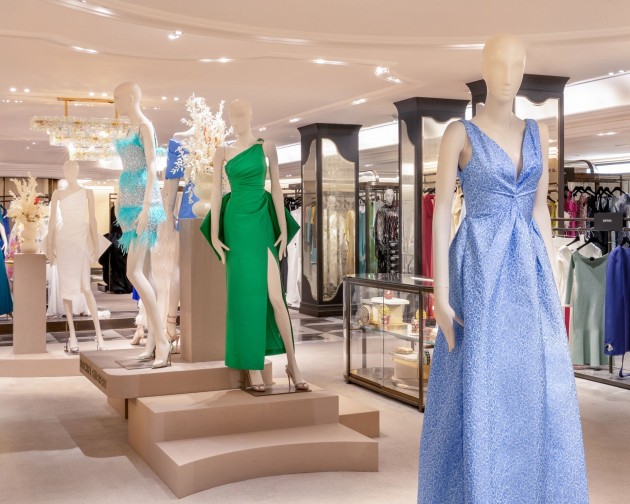 Rachel Gilbert pop-up in Harrods. Image via LinkedIn