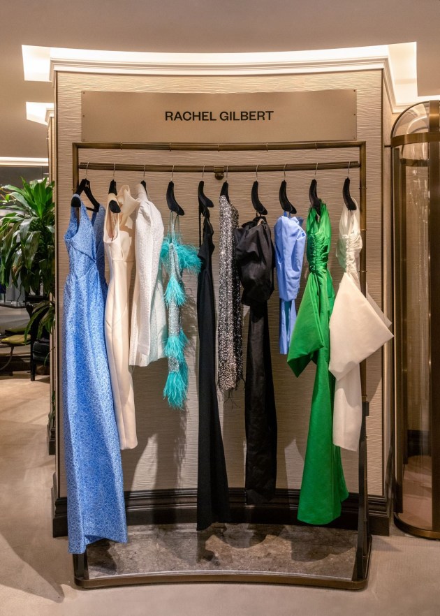 Rachel Gilbert pop-up in Harrods. Image via LinkedIn