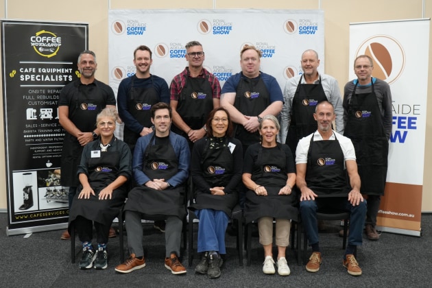Royal Adelaide Coffee Show judges