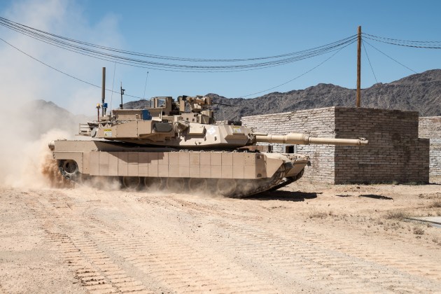 Rafael Trophy system on US Army Abrams tank.