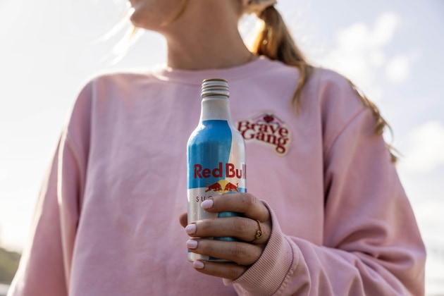 Red Bull's 330ml resealable aluminium bottles