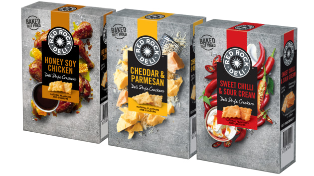Well known for its flavour combinations in the chip aisle, Red Rock Deli is now making a move into the premium cracker category.
