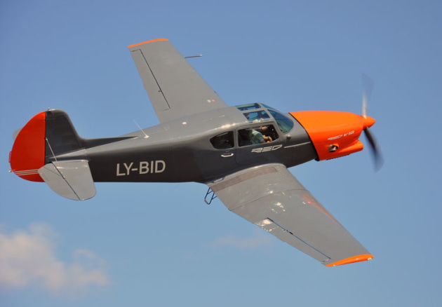 The Yak 18T fitted with Red Aircraft's A03 diesel engine. (Red Aircraft)