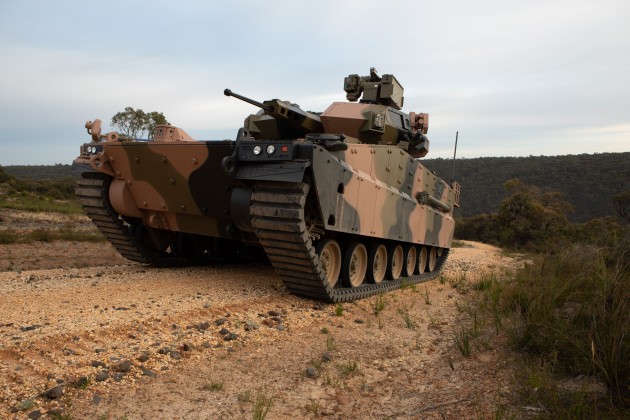 Hanwha's Redback IFV. (Supplied)