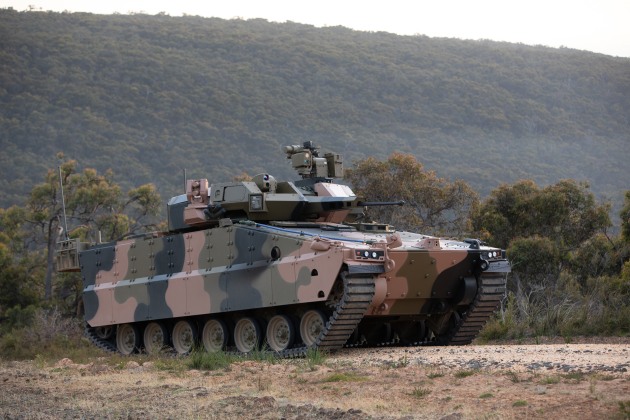 Hanwha's Redback IFV. (Supplied)
