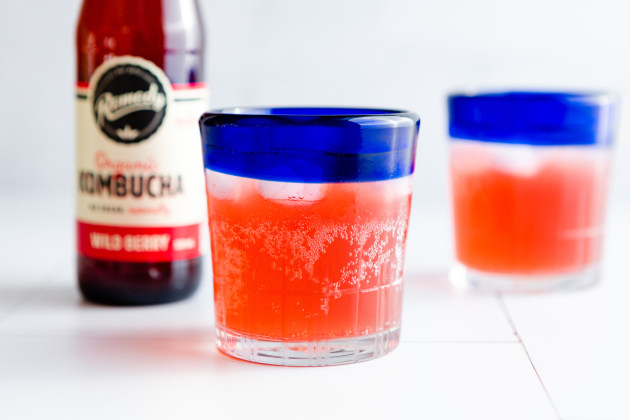 Remedy Drinks&rsquo; Wild Berry kombucha, launched in late 2020, with no sugar and the official recommendation tick from I Quit Sugar.