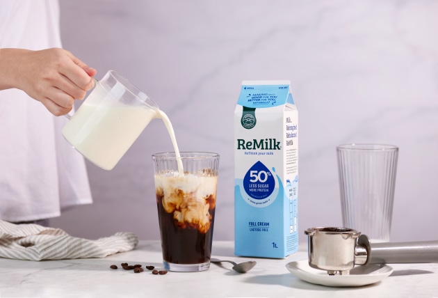 Beverage manufacturer Made&rsquo;s latest product, ReMilk, is a 100 per cent lactose free dairy milk, with half the sugar and 50 per cent more protein. (Image credit: Willow Creative)