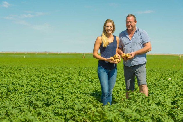 Mark Pye and his daughter Renee Pye from Pye Group.