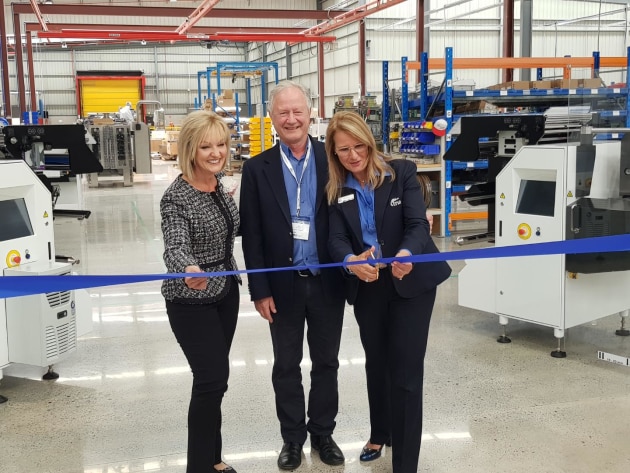 Local MP for Bayswater, Heidi Victoria, joins tna founders Alf and Nadia Taylor in the official opening of the new $8m Boronia facility.