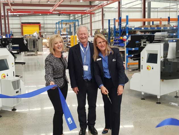 Local MP for Bayswater, Heidi Victoria, joins tna founders Alf and Nadia Taylor in the official opening of the new $8m Boronia facility.