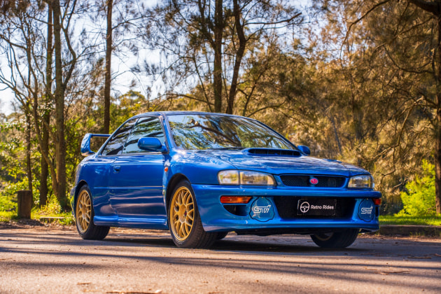 Retro Rides Subaru Impreza WRX STI 22B