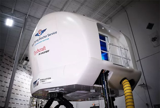 RFDS will make their King Air simulators at Bundaberg available to non-RFDS pilots for endorsements and currency training. (RFDS Queensland0