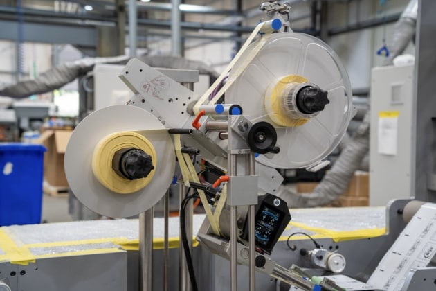 RFID converting line