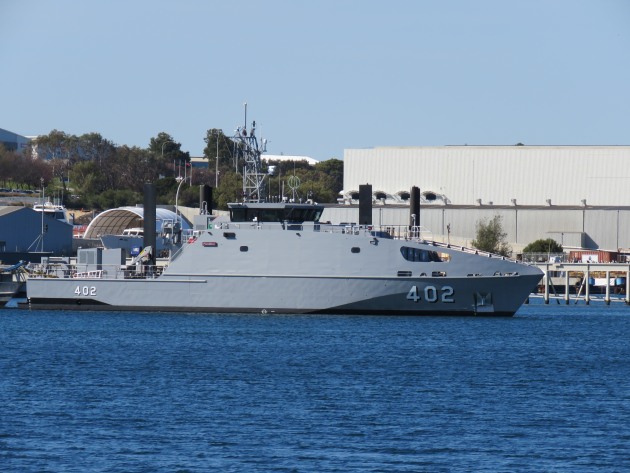 RFNS Puamau at Austal shipyards, Henderson, Western Australia.
Credit: Calistemon