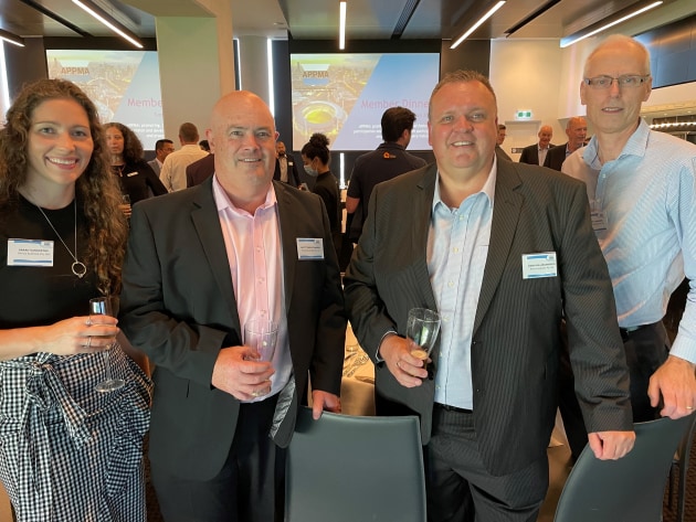 Rhima Australia team (from left): Sarah Vandertop, Scott Christiansen, Mark Hollingsworth and Robert Lowndes
