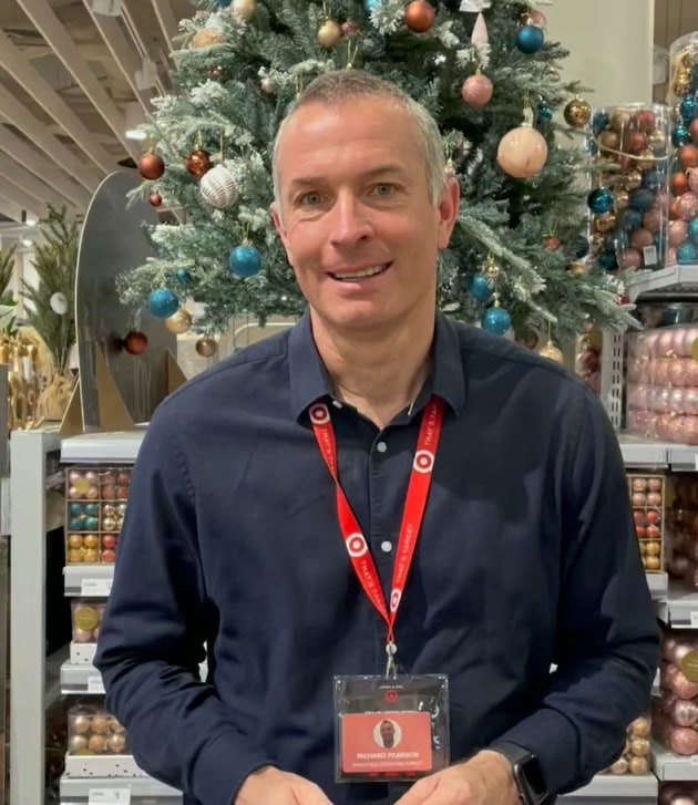 Richard Pearson - video address to team on Melbourne reopening. Image via LinkedIn.