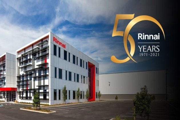 Rinnai Australia.